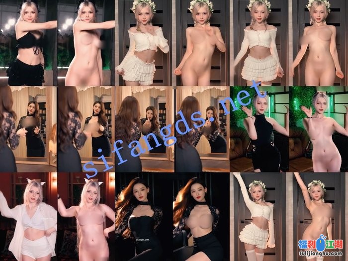 【AI重磅】大神最新更新10位抖音网红博主 脱衣舞蹈日常超顶[某房原版]【14G】 预览图 6