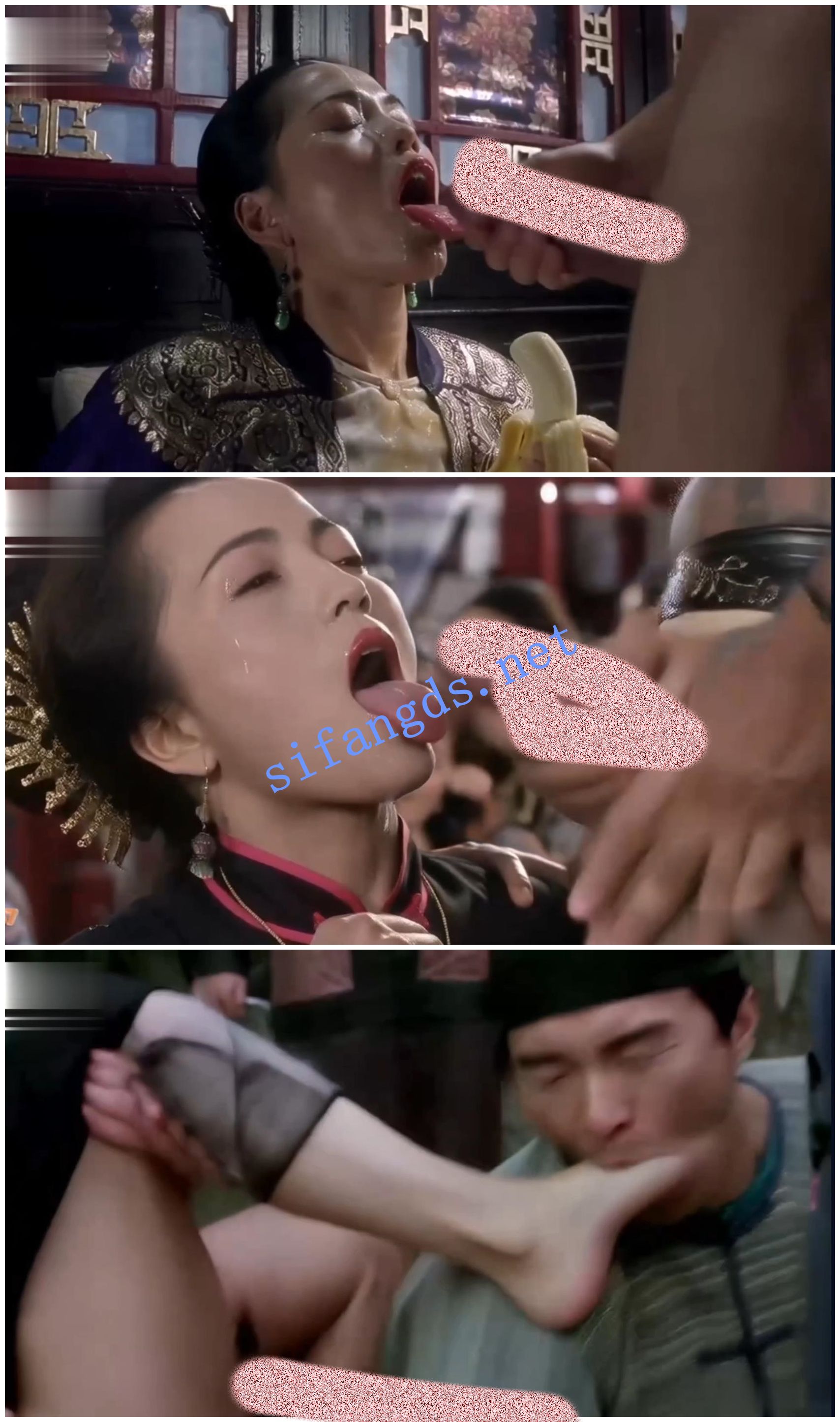 【AI推演视频】电影九品芝麻官魔改版吃鸡舌吻颜射爱爱! 预览图 10