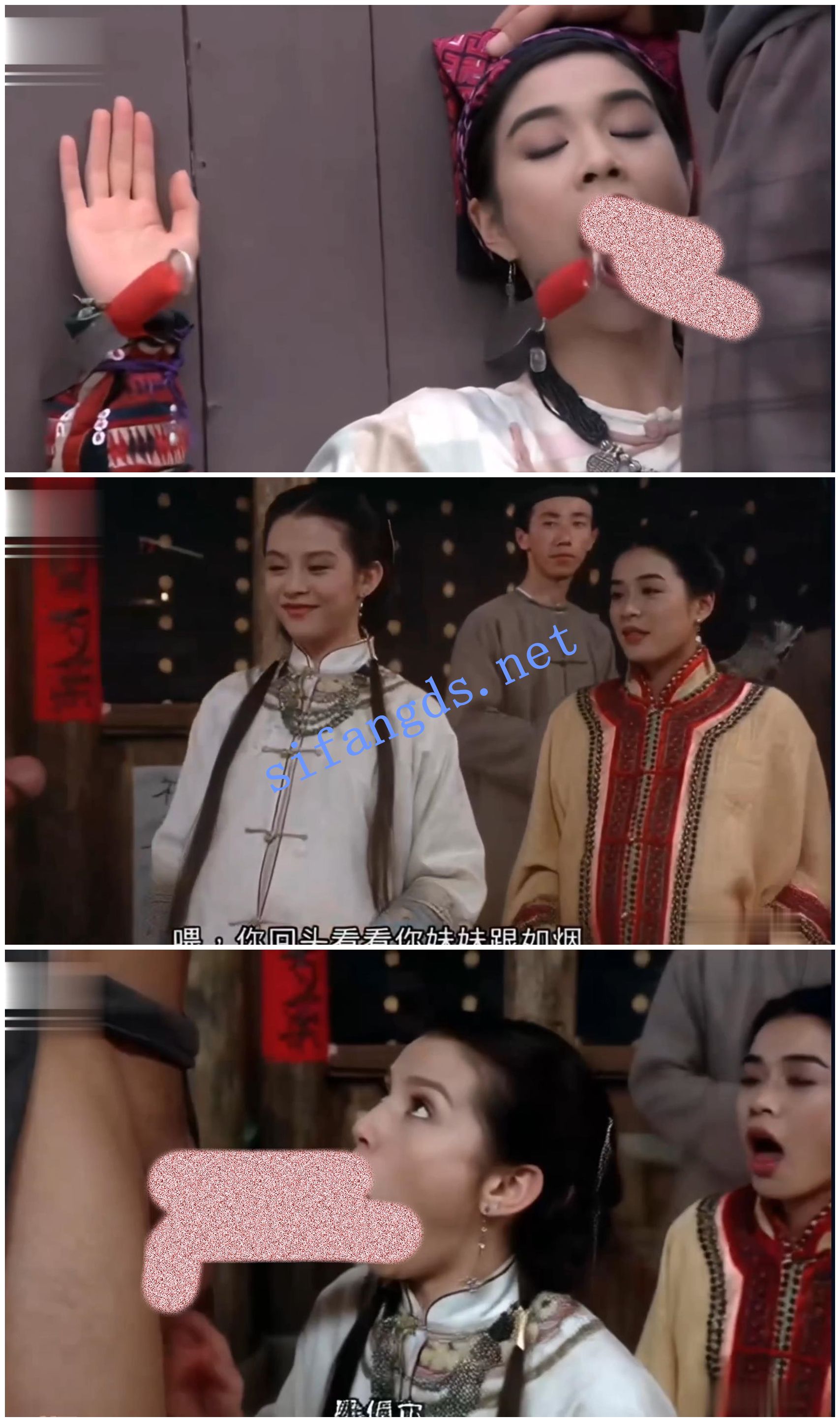 【AI推演视频】电影九品芝麻官魔改版吃鸡舌吻颜射爱爱! 预览图 6