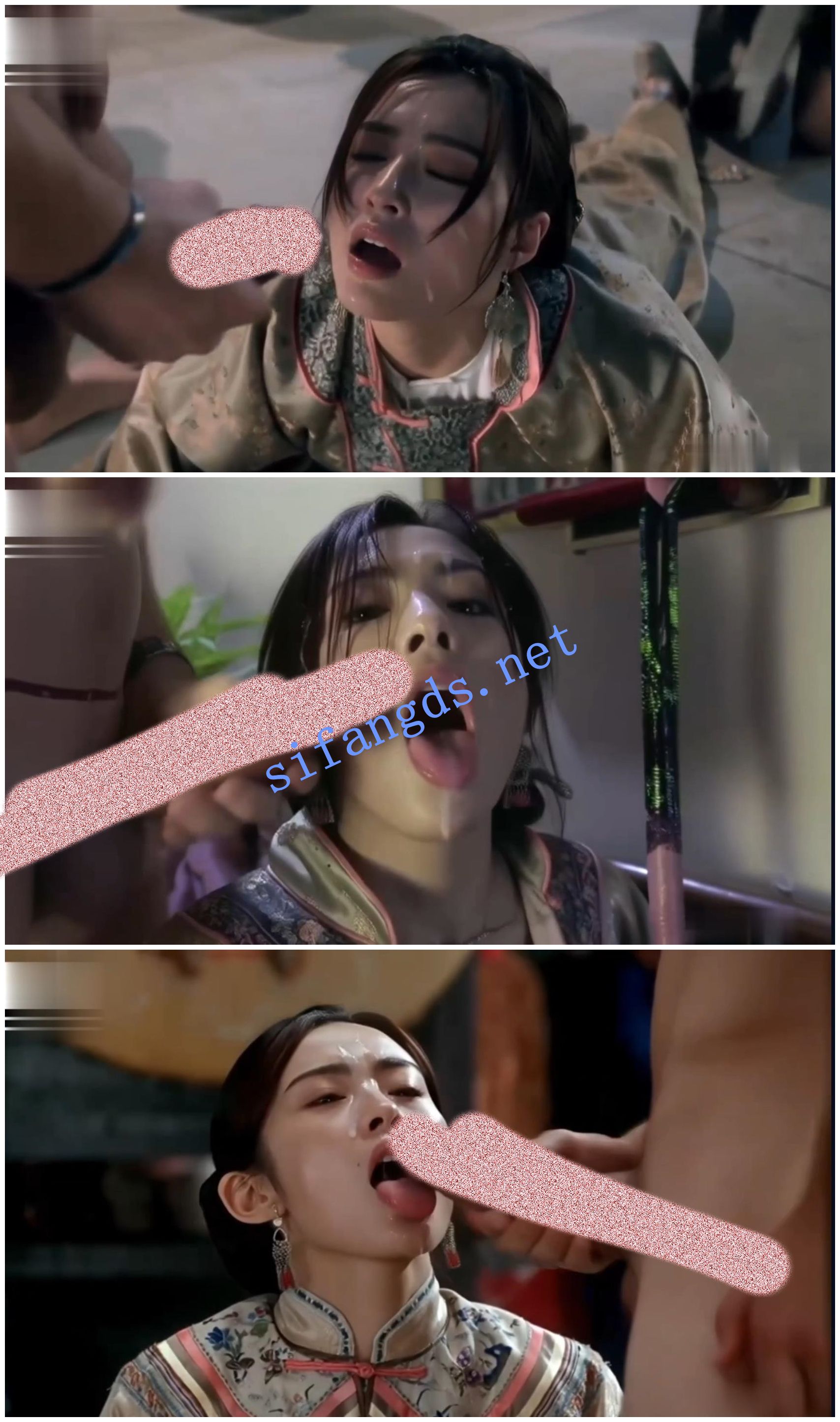 【AI推演视频】电影九品芝麻官魔改版吃鸡舌吻颜射爱爱! 预览图 8