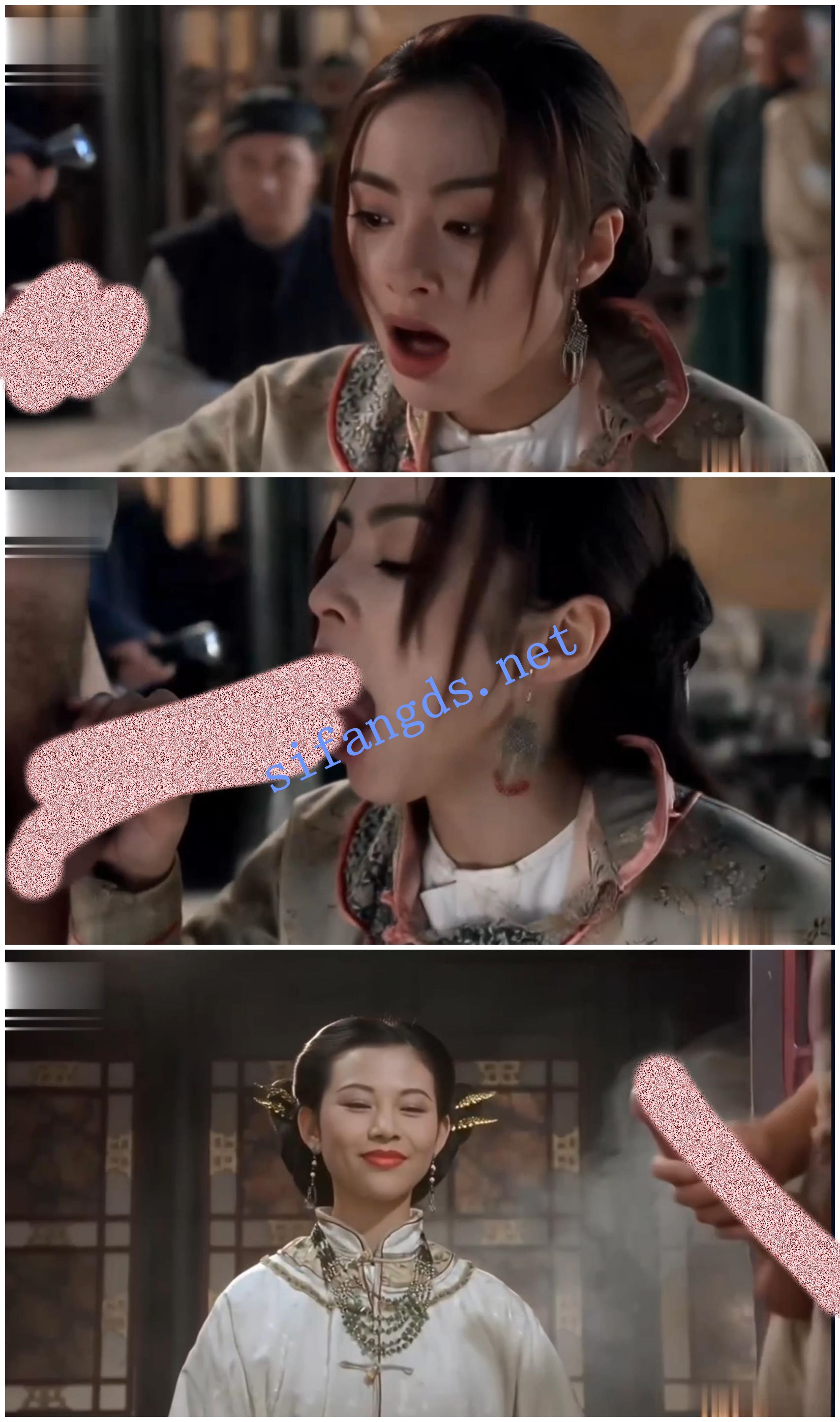 【AI推演视频】电影九品芝麻官魔改版吃鸡舌吻颜射爱爱!-福利岛