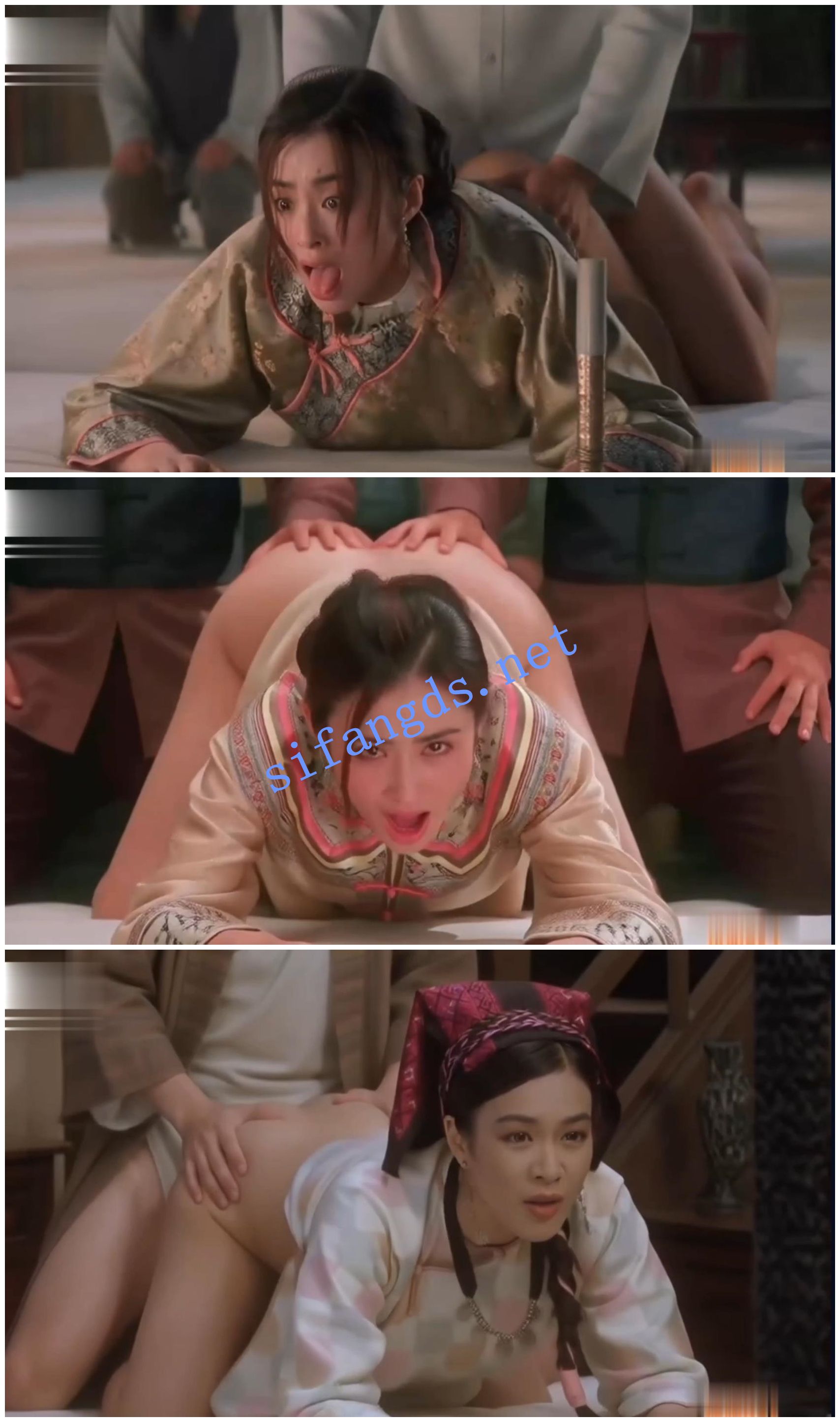 【AI推演视频】电影九品芝麻官魔改版吃鸡舌吻颜射爱爱! 预览图 12