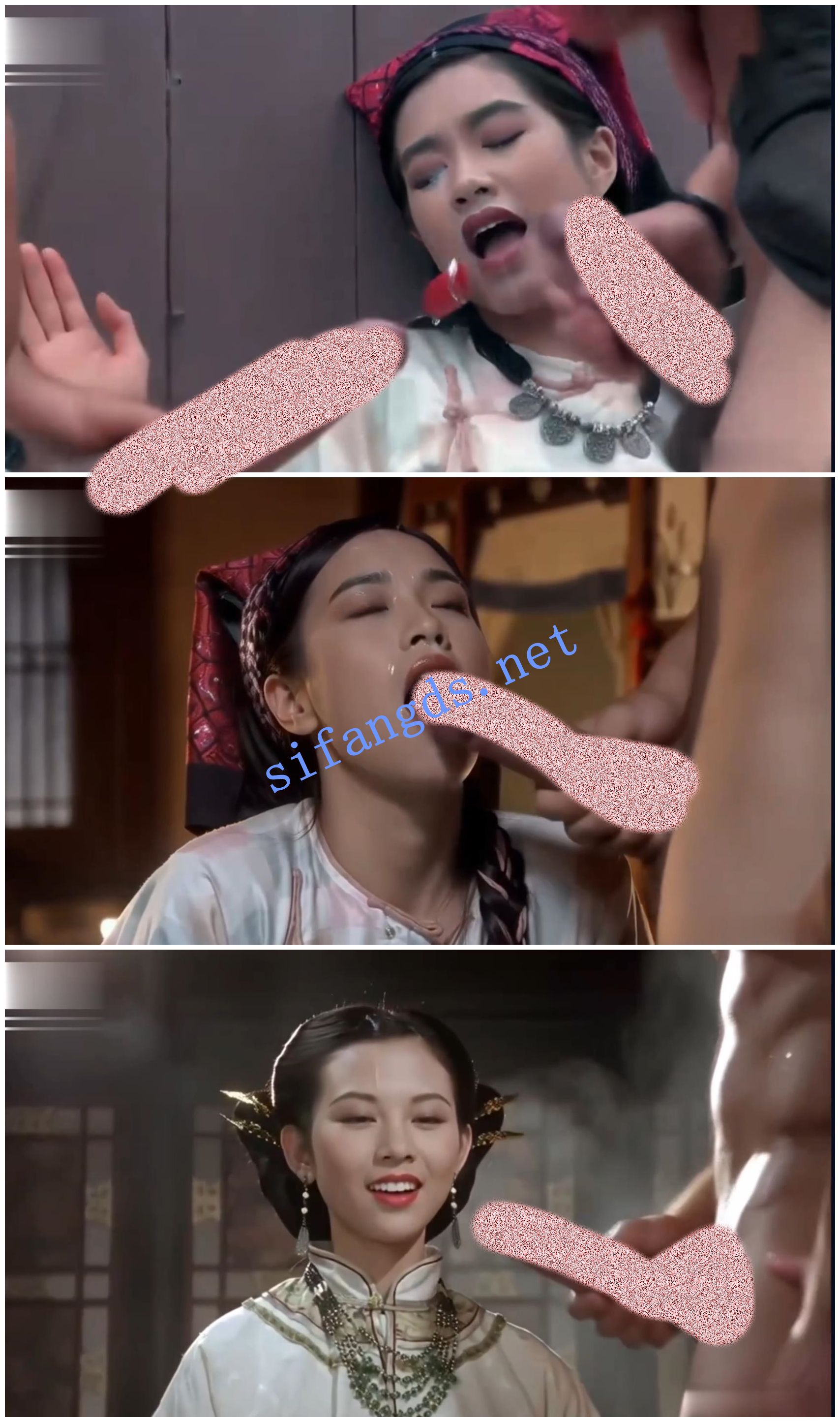 【AI推演视频】电影九品芝麻官魔改版吃鸡舌吻颜射爱爱! 预览图 9