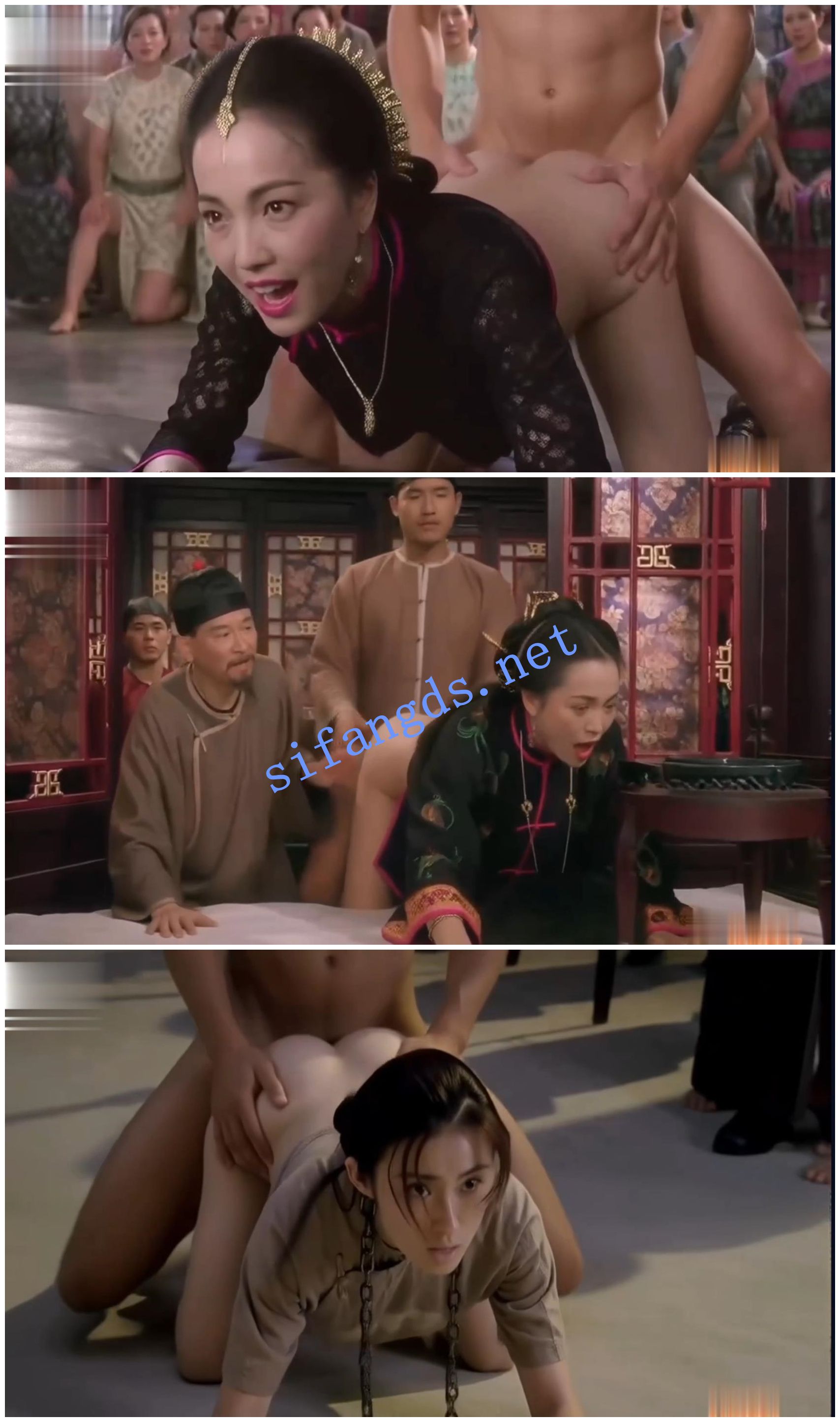 【AI推演视频】电影九品芝麻官魔改版吃鸡舌吻颜射爱爱! 预览图 13