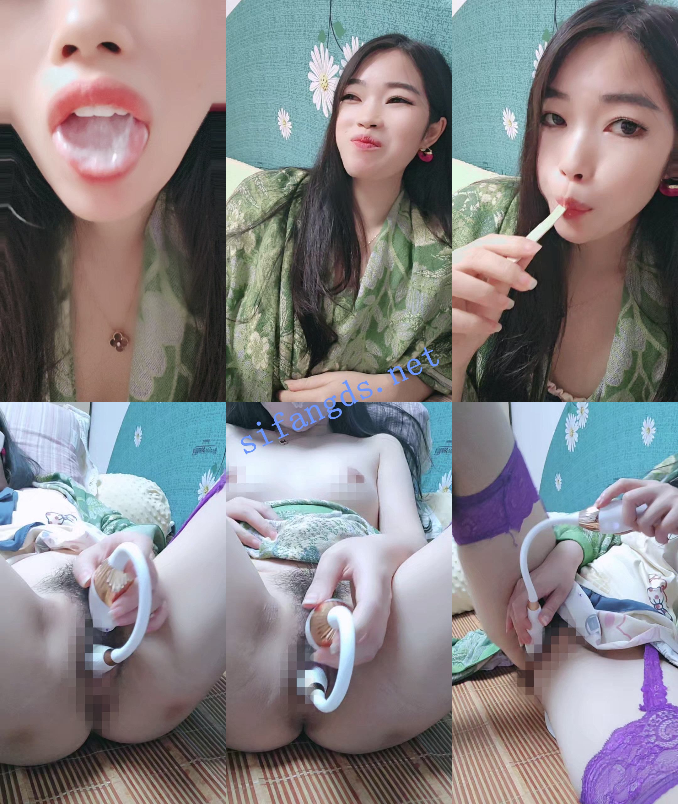 ♆♆【成长型】超骚御姐~! 丝袜美腿~道具狂震~自慰流浆 预览图 1