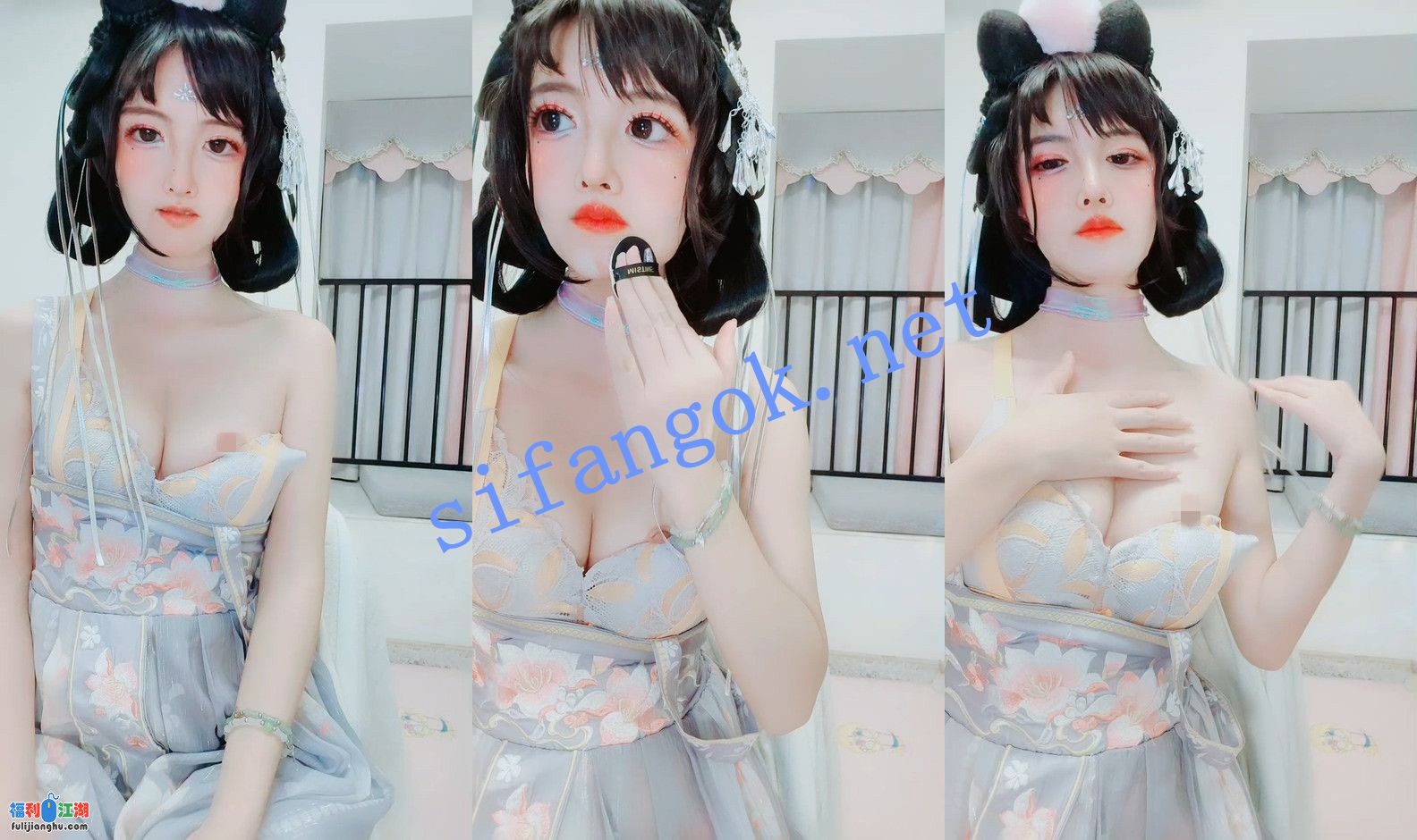 ⚡【附近女友】极品古风美人下海！汉服脱衣舞~强烈推荐~  【5.83G】 预览图 15