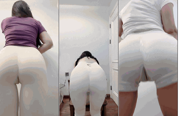 【快手福利】风骚肥臀御姐【沐沐呀】骚舞顶胯抖臀骆驼趾.2[某房原版]【8.95G】 预览图 4