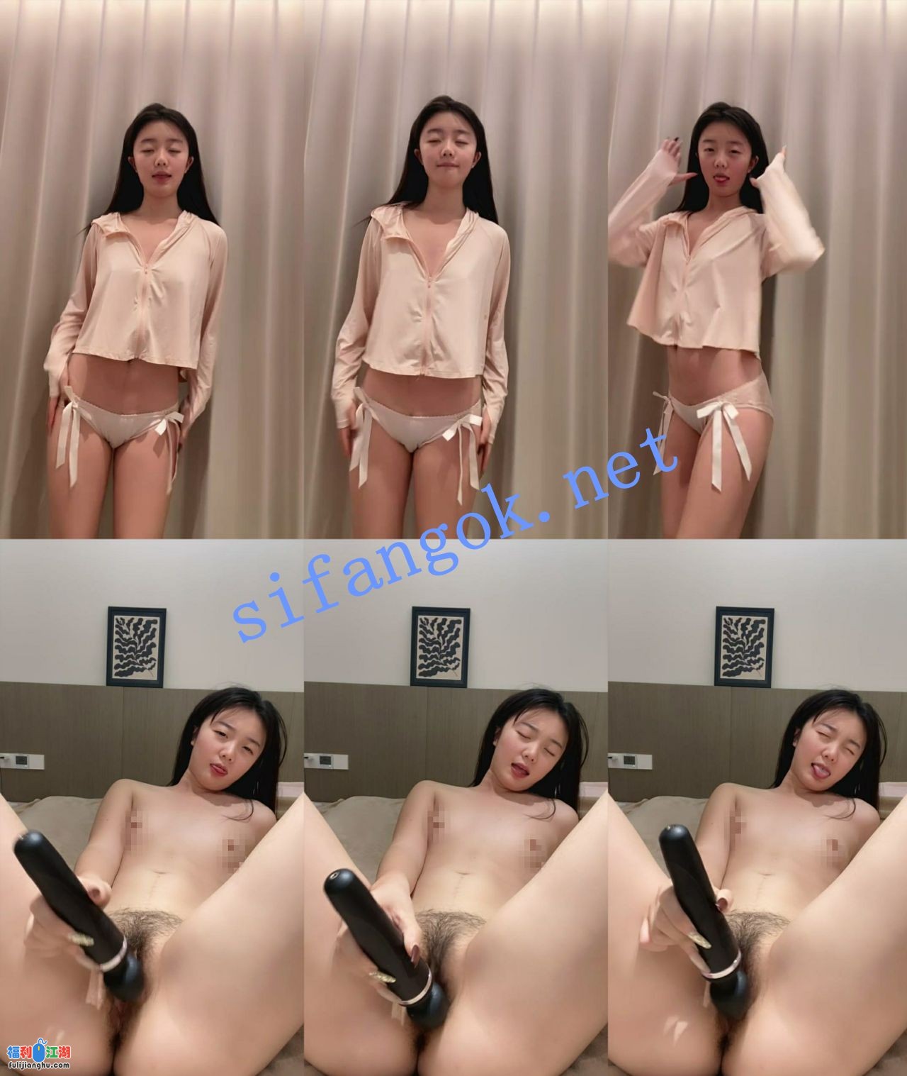 可爱小学妹~【06小兔牙】稚嫩羞涩，高清掰穴~道具自慰~ 【4.27G】 预览图 3