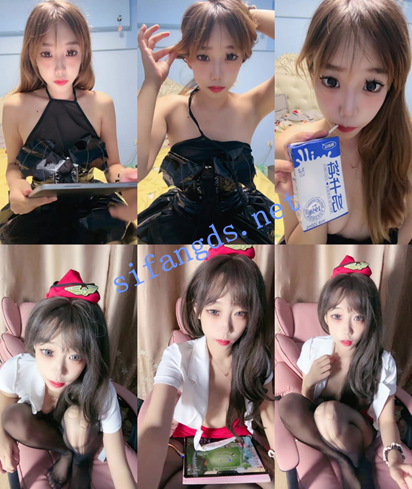 灬校花学妹！【有男主】 丝袜美腿~互舔口交~自慰爽出水！ 预览图 1