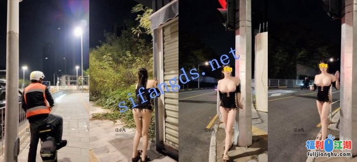 超爱露出的巨乳极品【江小凡】深夜露出被搭讪疯狂摸胸扇[某房原版]【1.2G】 预览图 5