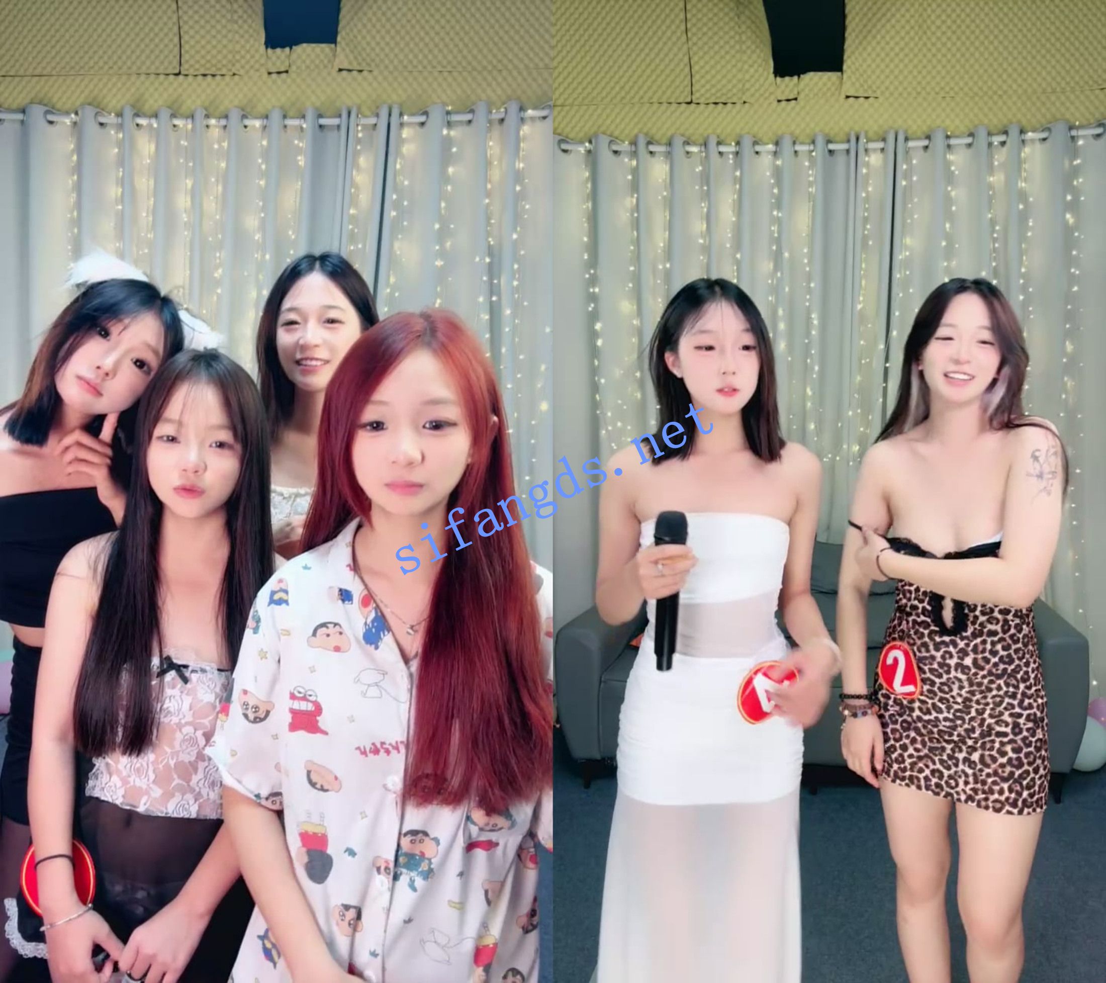 ██综艺节目！【M8女团】好多漂亮小姐姐，一个个花式裸舞