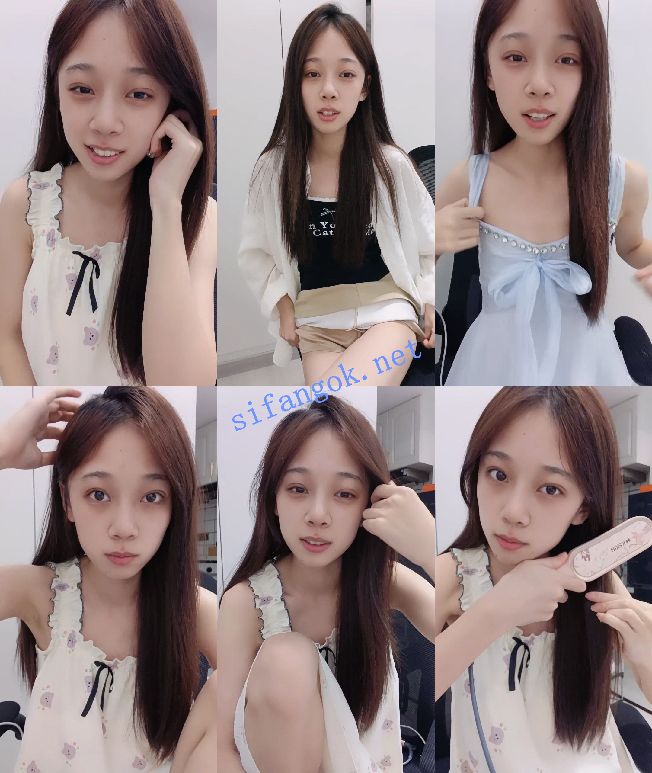 【她说逼塞满了】刚成年美乳学妹~掰穴道具自慰~特写粉穴 预览图 1