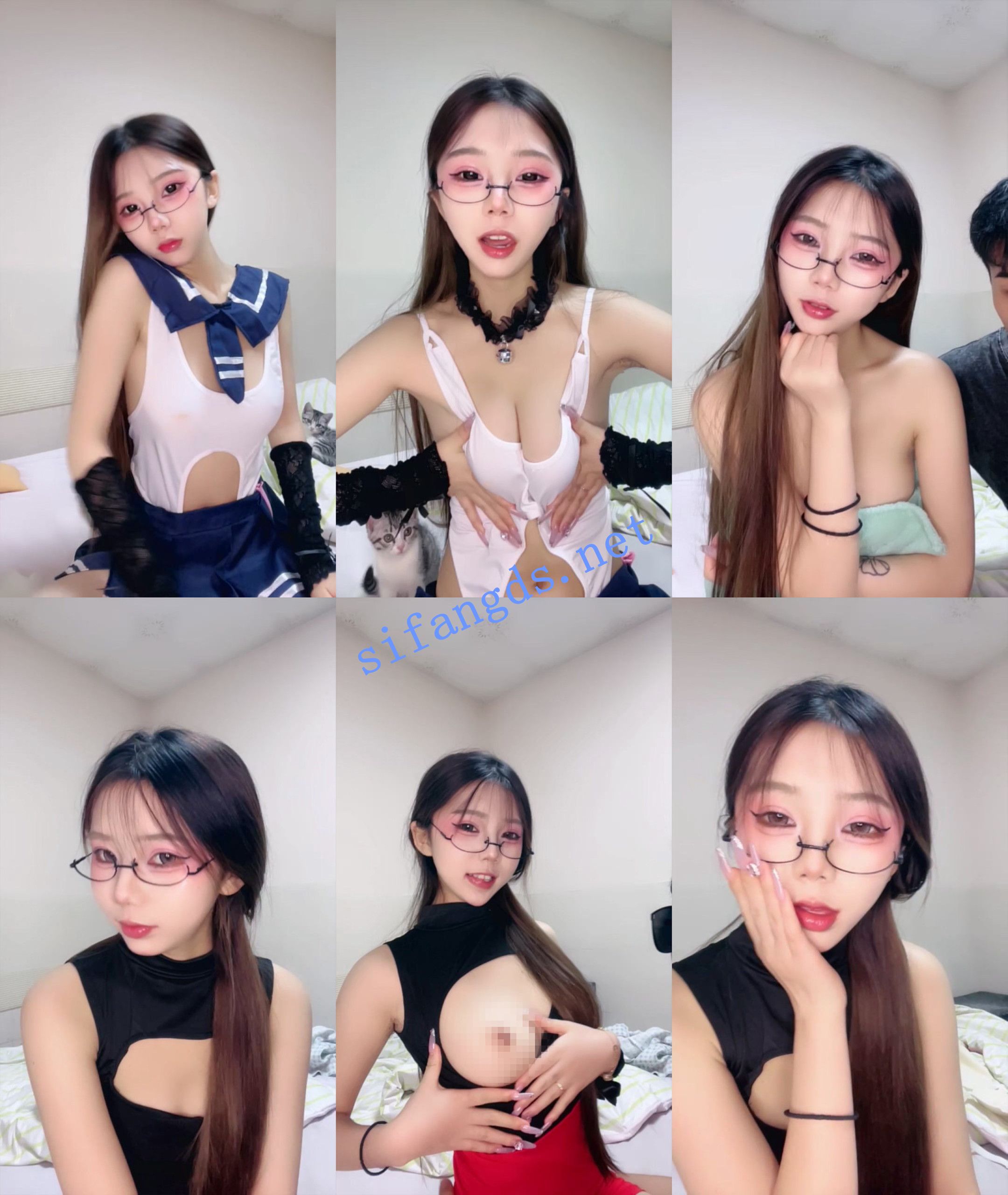 ♆♆【03小师妹】顶级校花! 裸舞抖奶~多场啪啪~狂射一身~! 预览图 1