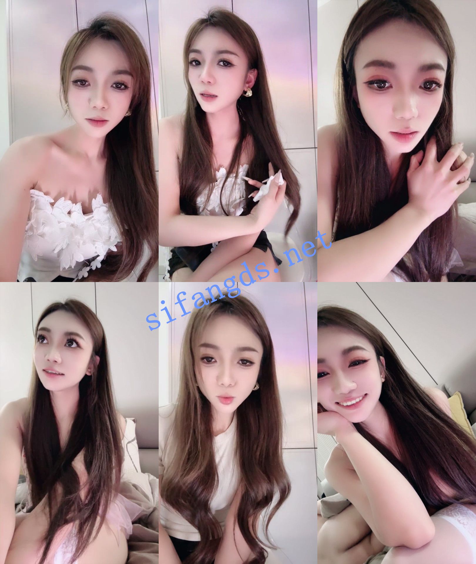 【希兮】性感女神~无套啪啪狂操~颜射~道具双插~秒射~! 预览图 1