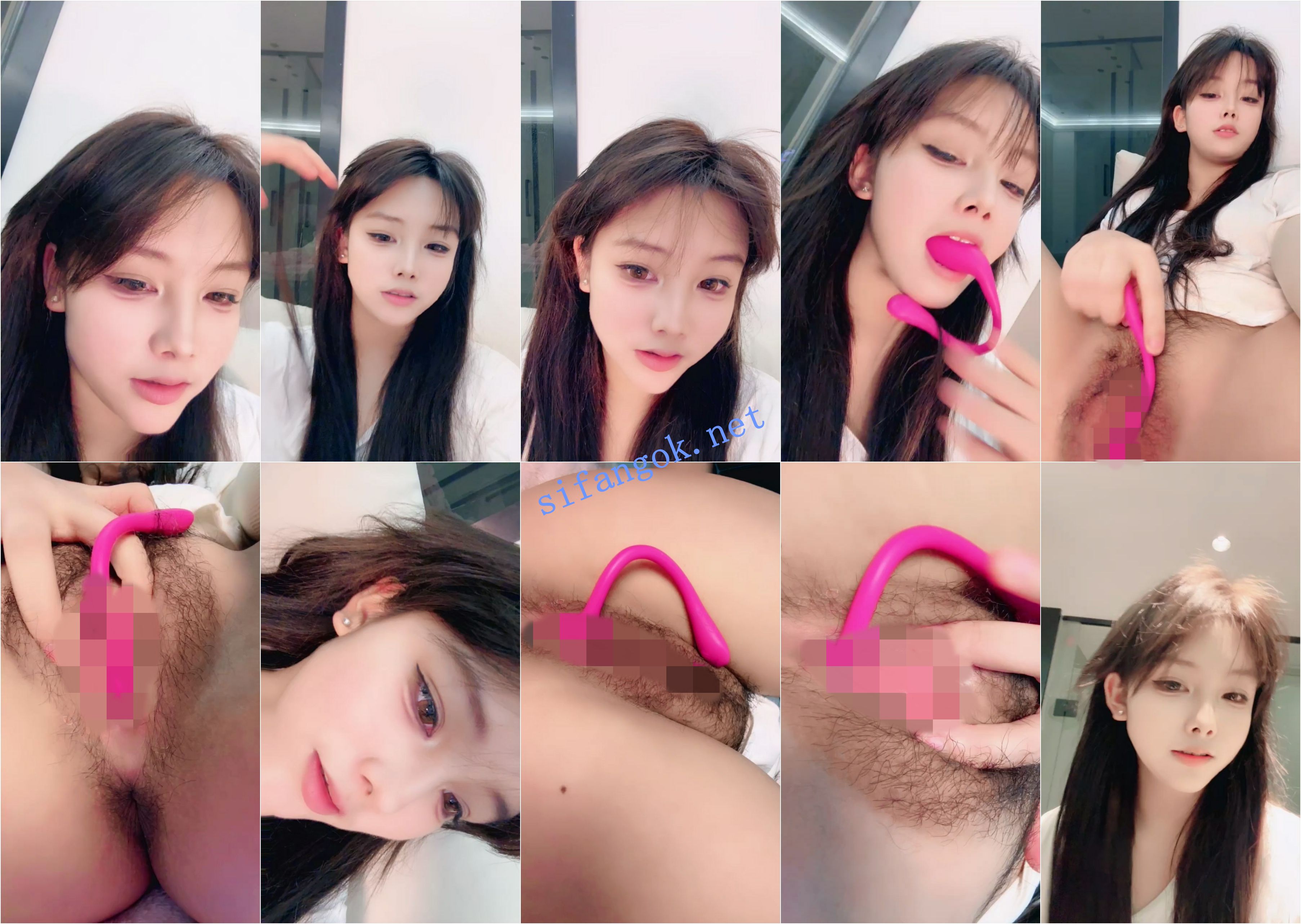 反差高中小美女！【安吉拉来了】第二弹，嫩逼被道具狂插 预览图 1