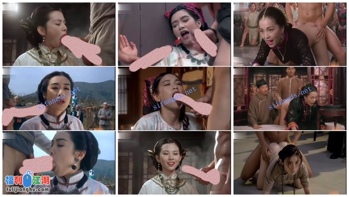 【AI推演视频】电影九品芝麻官魔改版吃鸡舌吻颜射爱爱![某房原版]【504M】 预览图 6