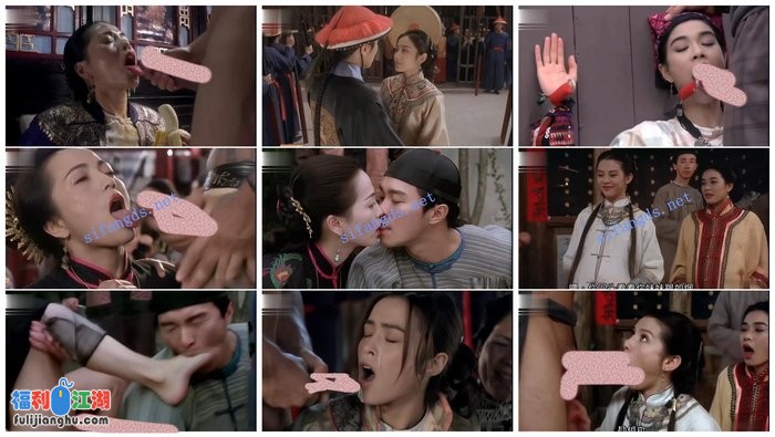 【AI推演视频】电影九品芝麻官魔改版吃鸡舌吻颜射爱爱![某房原版]【504M】 预览图 3