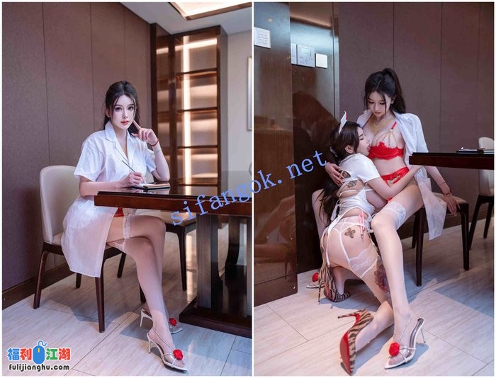 ✨秀人网 李丽莎✨高颜值美女 双人缠绵 超清写真作品！[某房原版]【2.2G】 预览图 5