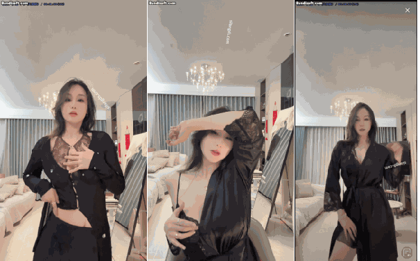 【抖音 L.露】丰满巨乳女神 顶级少妇 性感睡衣 极限骚舞[某房原版]【1.6G】 预览图 3