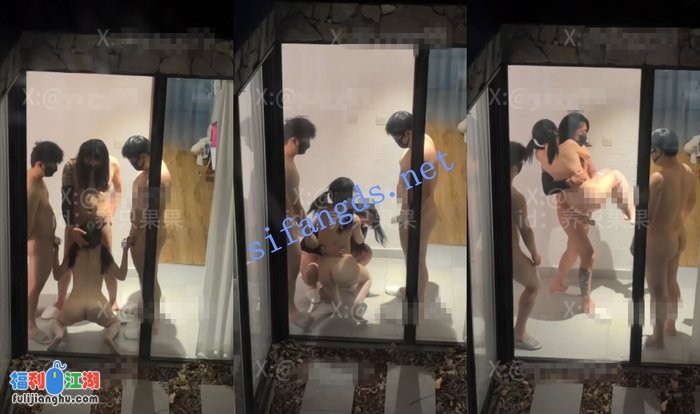 顶级榨汁姬【养只果果】3P4P福利 挑战全网最牛逼潮吹[某房原版]【1.68G】 预览图 4