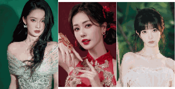 【AI重磅】明星阿黑颜96V合一 屁股视角 其他网红剧照脱衣[某房原版]【656M】 预览图 5