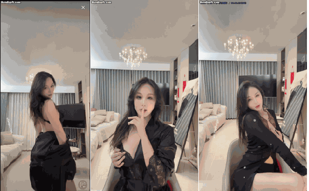 【抖音 L.露】丰满巨乳女神 顶级少妇 性感睡衣 极限骚舞[某房原版]【1.6G】 预览图 2