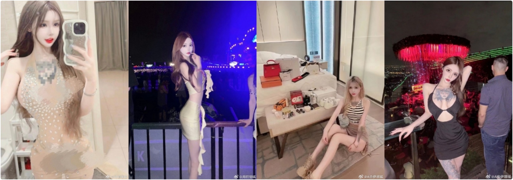 ✅重磅核弹！抖音『金伊娜』2888重金自购第二弹 高颜反差婊 百万粉丝巨乳外围名媛 骚逼天花板 全新啪啪视频(17V)