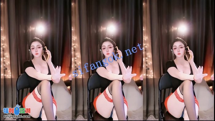 【畅聊 】小美很奈斯，天然骚女奶大臀圆骚舞5V，嘴叼丁裤[某房原版]【489M】 预览图 5