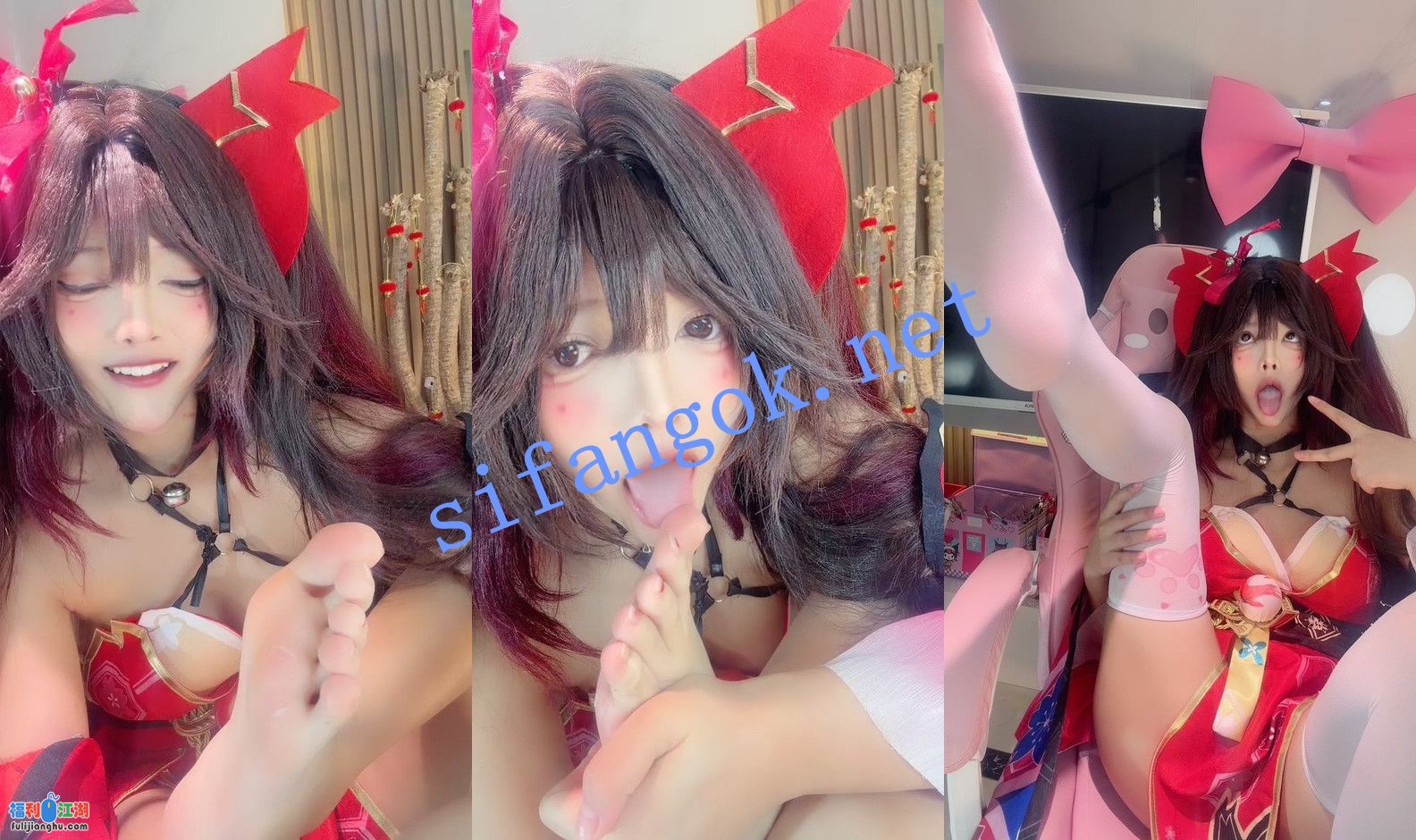 ⚡20小时核弹！【张晚萌】二次元小cos各种服装道具爽歪歪！【18.3G】 预览图 9