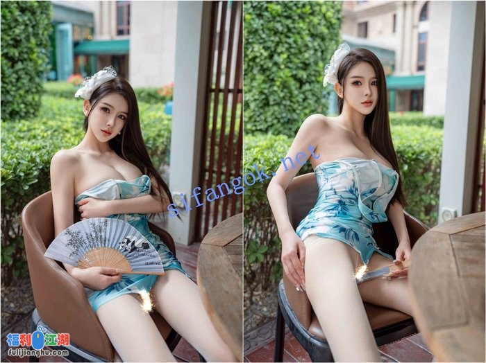 ✨秀人网 李丽莎✨高颜值美女 超美旗袍 反差漏鲍写真！[某房原版]【1.8G】 预览图 5