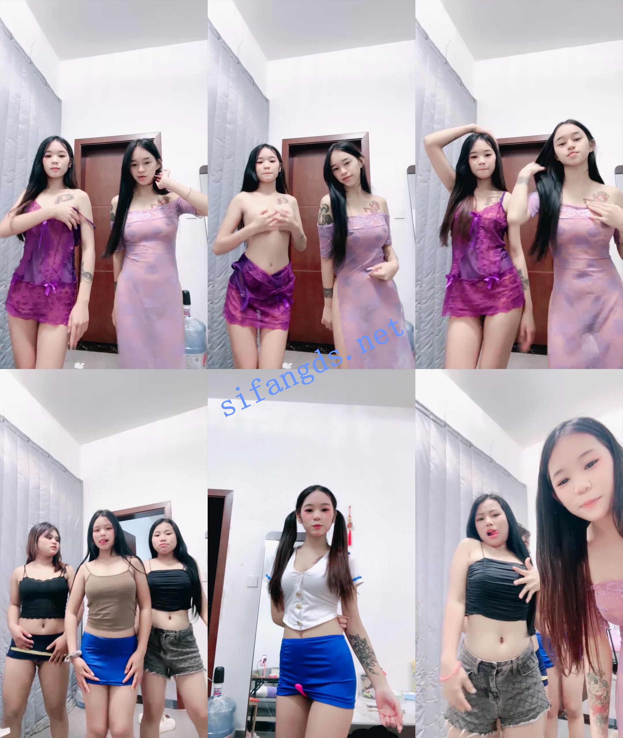 ♆【婉月吖】超多小女孩! 全裸骚舞~道具自慰~喷水~超级爽! 预览图 1