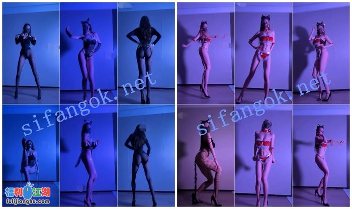 ✅抖音 爱跳舞的小野猫-2 140万粉 大尺度节奏骚舞 最全55V[某房原版]【863M】 预览图 2