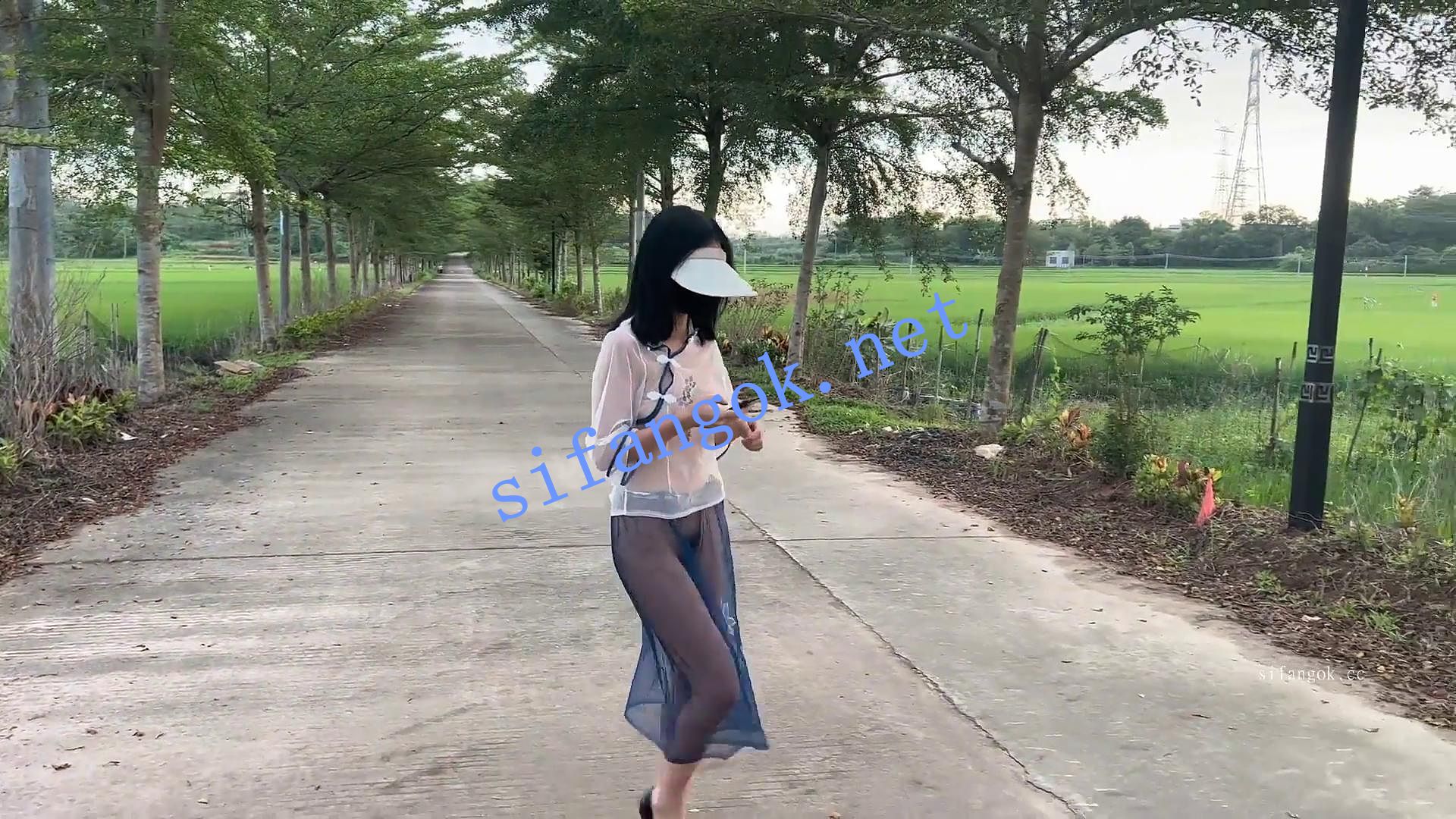 ❤️【cikaimoon】薄纱全透明 户外乡下乱逛 预览图 1