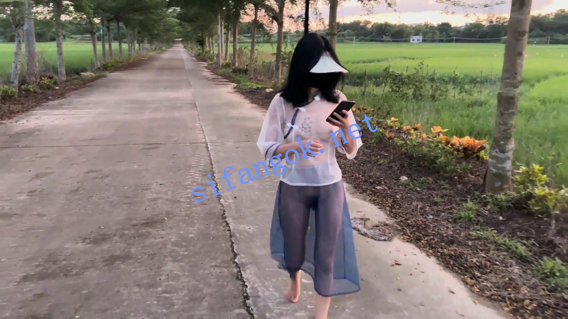 ❤️【cikaimoon】薄纱全透明 户外乡下乱逛 预览图 11