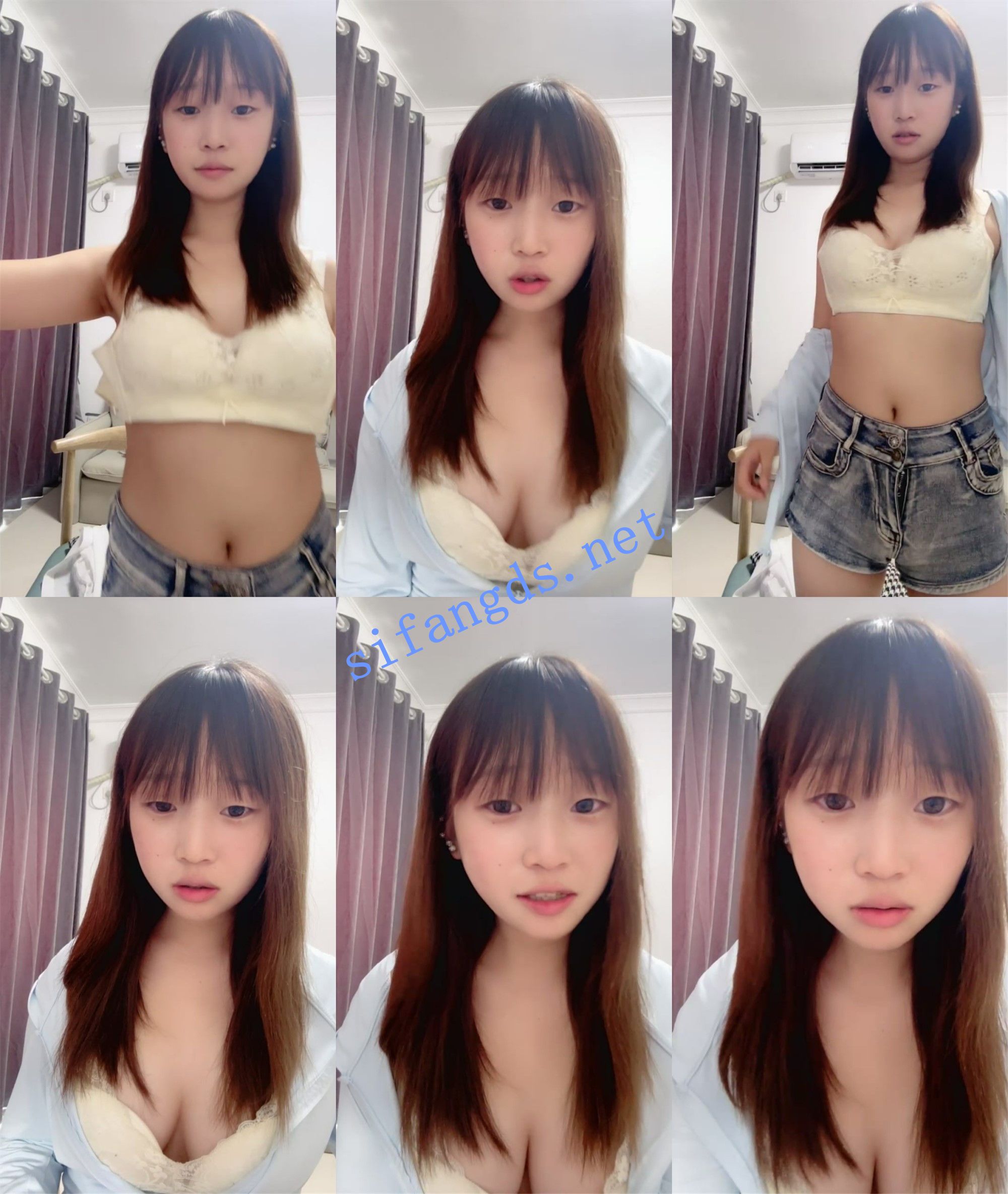 爆乳学生妹~绿播转黄~【小豆豆】尺度全开~扒穴~扣逼~爽歪歪 预览图 1