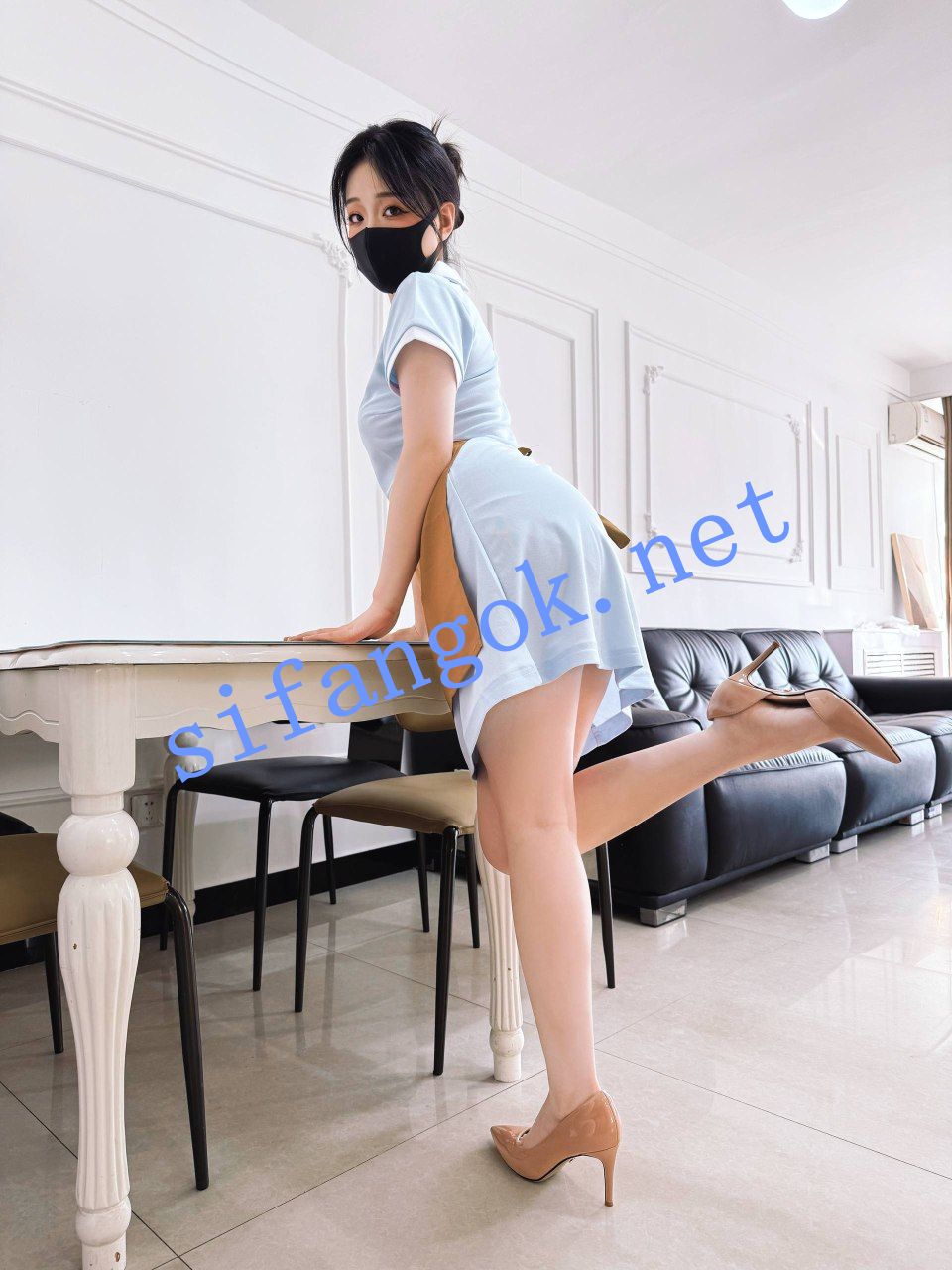 超极品女神【小羊MM】VIP 居家痴汉找家政清洁 淫乱激情爆射 预览图 2