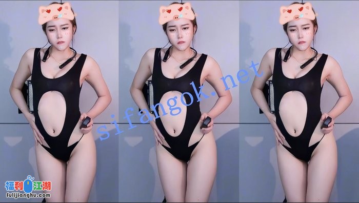 【网易CC】铛铛，丁字裤深勒大圆臀定制3V，绝版资源[某房原版]【730M】 预览图 5