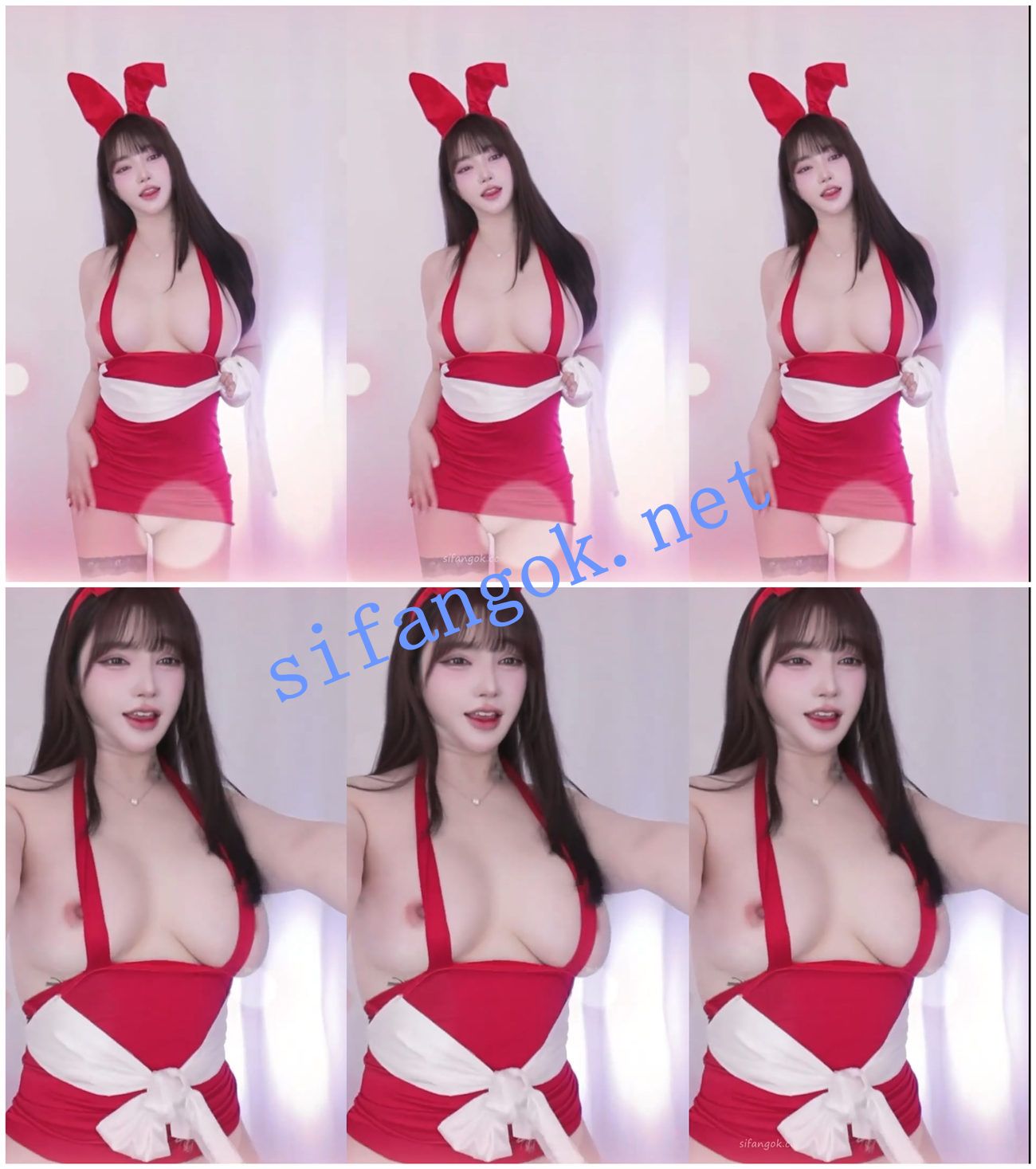 F杯尤物 下海大尺度骚舞玩闪现【ggig2234】4套制服 大奶子 预览图 1