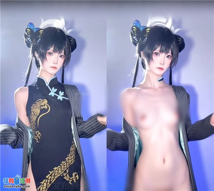 超能！AI脱衣网红美女万象合集 抖音风去衣裸舞对比 第七篇[某房原版]【1.58G】 预览图 1