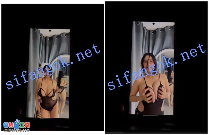 【抖音巨乳】夏夏很香香 揉搓巨乳一对一热舞 比基尼抖奶[某房原版]【240M】 预览图 5