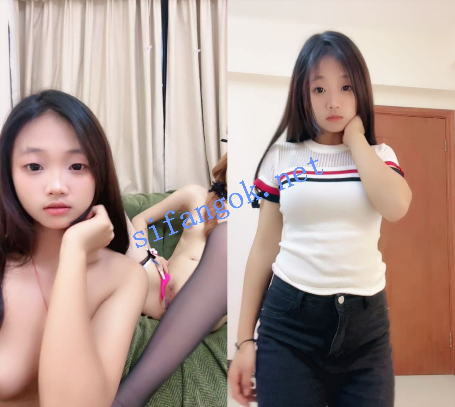 ██好纯好可爱！【姐妹花】两姐妹一起直播，各种大尺度 预览图 1