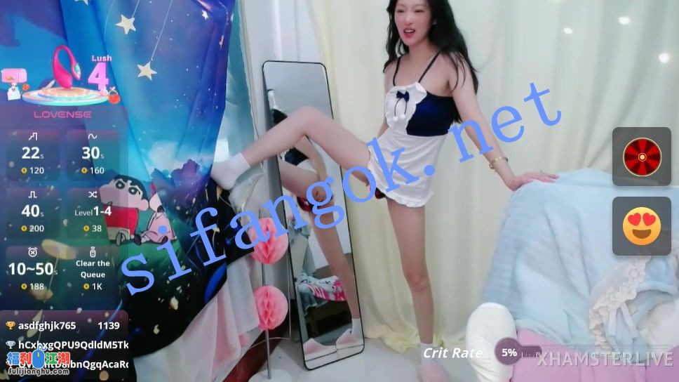 ❤❤❤ST女神~【jiangjiangas】这么漂亮都来黄播了，M腿想插入【1.71G】 预览图 2