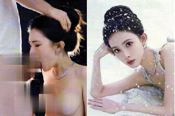 (AI推演视频)热门大陆明星加素人合集摁头深喉口交！[某房原版]【200M】 预览图 2