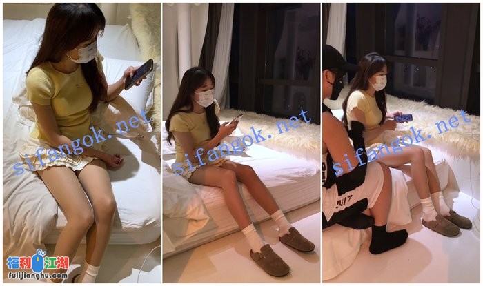 ✅足拍【东坡先生原创】敏感型高颜值大二学妹 有对白[某房原版]【4.5G】 预览图 1