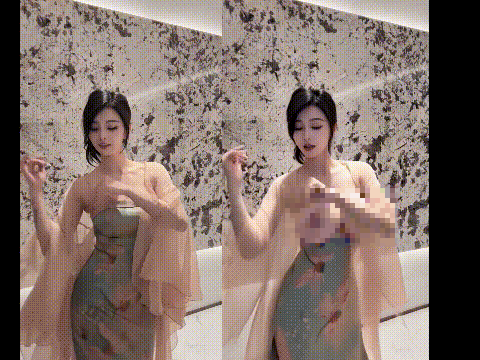 ❤️【AI脱衣精品自制】抖音网红-阿硕小丸子裸舞17V 预览图 7