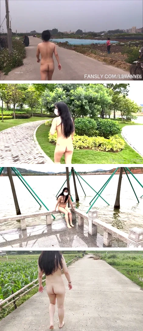 cikaimoon – 露出神人 大胆露出调戏大爷，颜料画成假衣服，街边露出 视频合集1-7弹+11月最新更新大合集【77V37G】 预览图 26