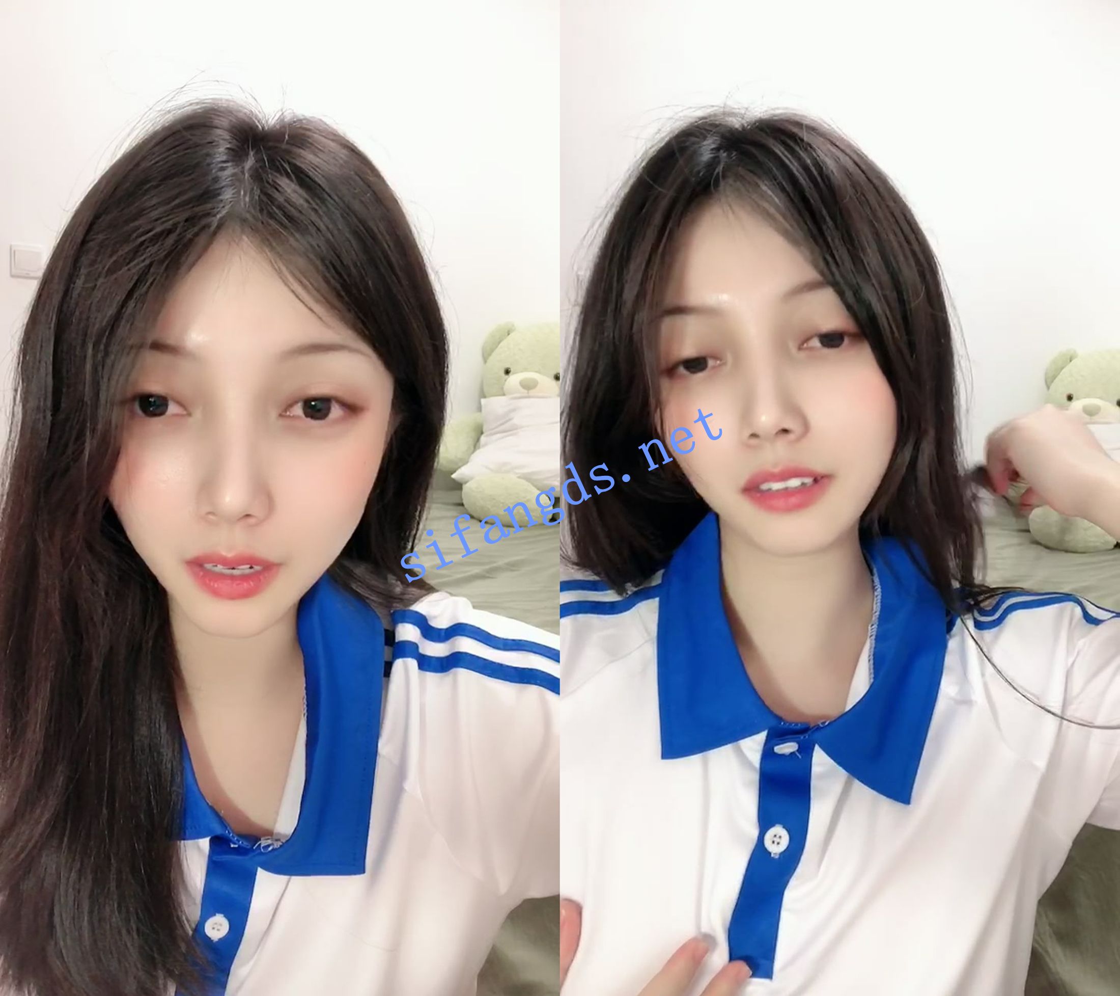 ██有点肉感的美女！【奶隐青野】女神收费大秀~自慰扣逼 预览图 1