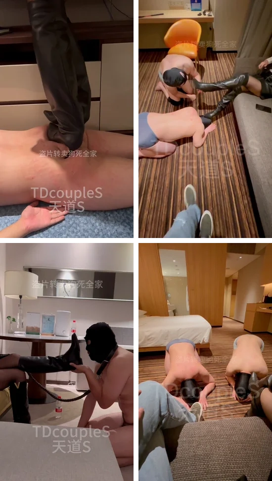 天道S夫妻主 – 女王S SM调教 虐踩贱JB 男奴骑行 合集【133V27.4G】 预览图 25