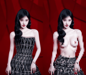 【AI重磅】阿拉日记 鞠婧祎 磨人小妖精 小埋姐 五月儿脱衣 预览图 11