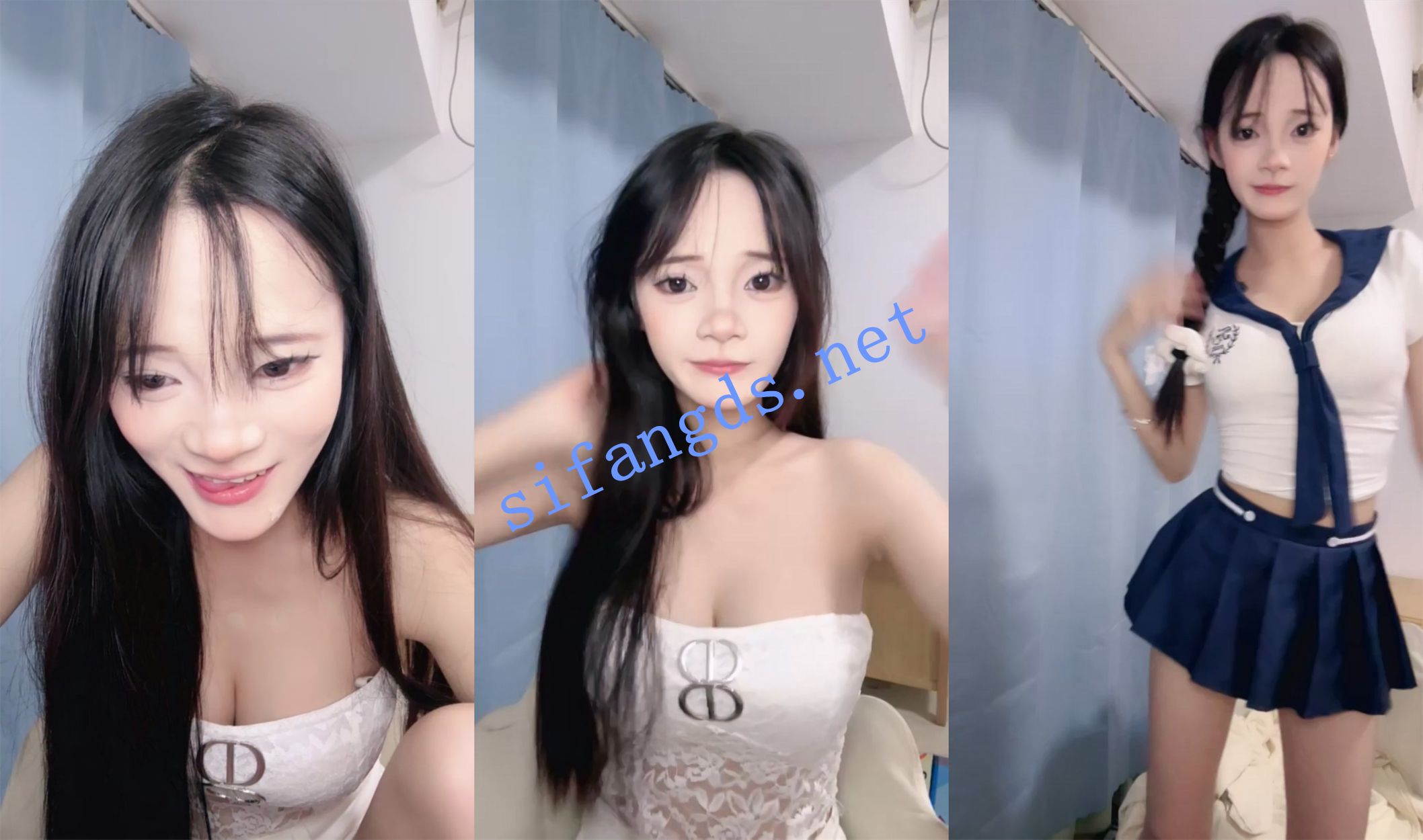 【小熊园长】人瘦奶大~又大又圆又挺极品美乳~跳蛋自慰！ 预览图 1